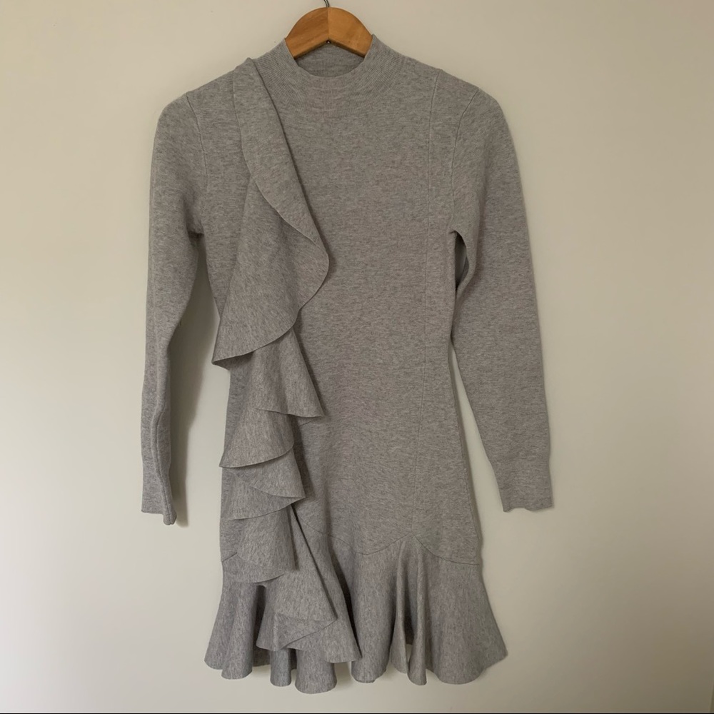 C/MEO COLLECTIVE | Front Ruffle Dress - Picture 2 of 4